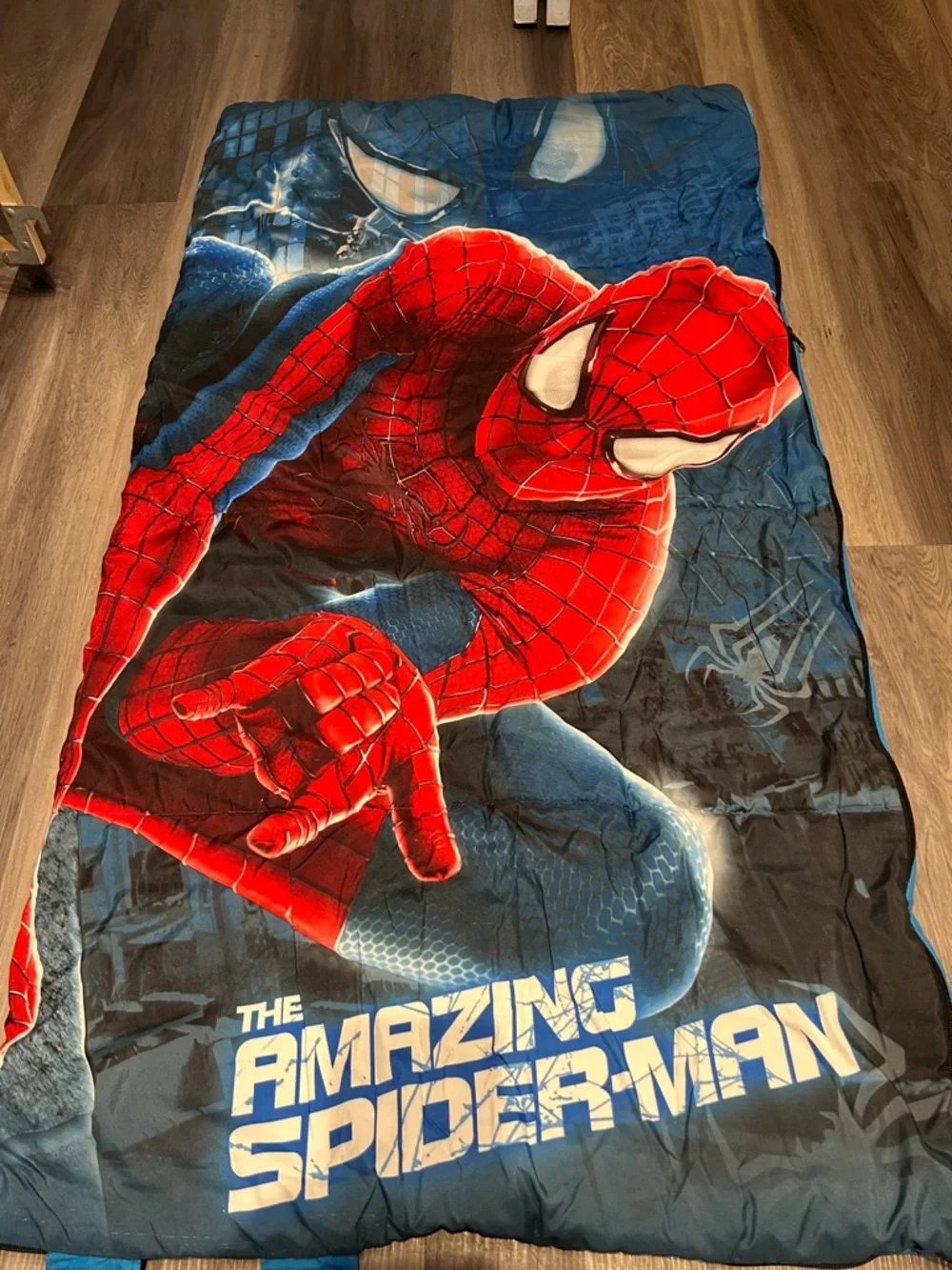 Marvel The Amazing Spider-Man Red & Blue Kids Sleeping Bag